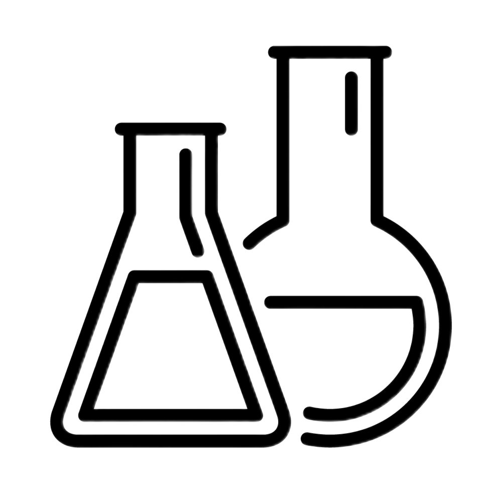 Icon representing Vomatec’s on-site lab and pilot plant for confectionery testing
